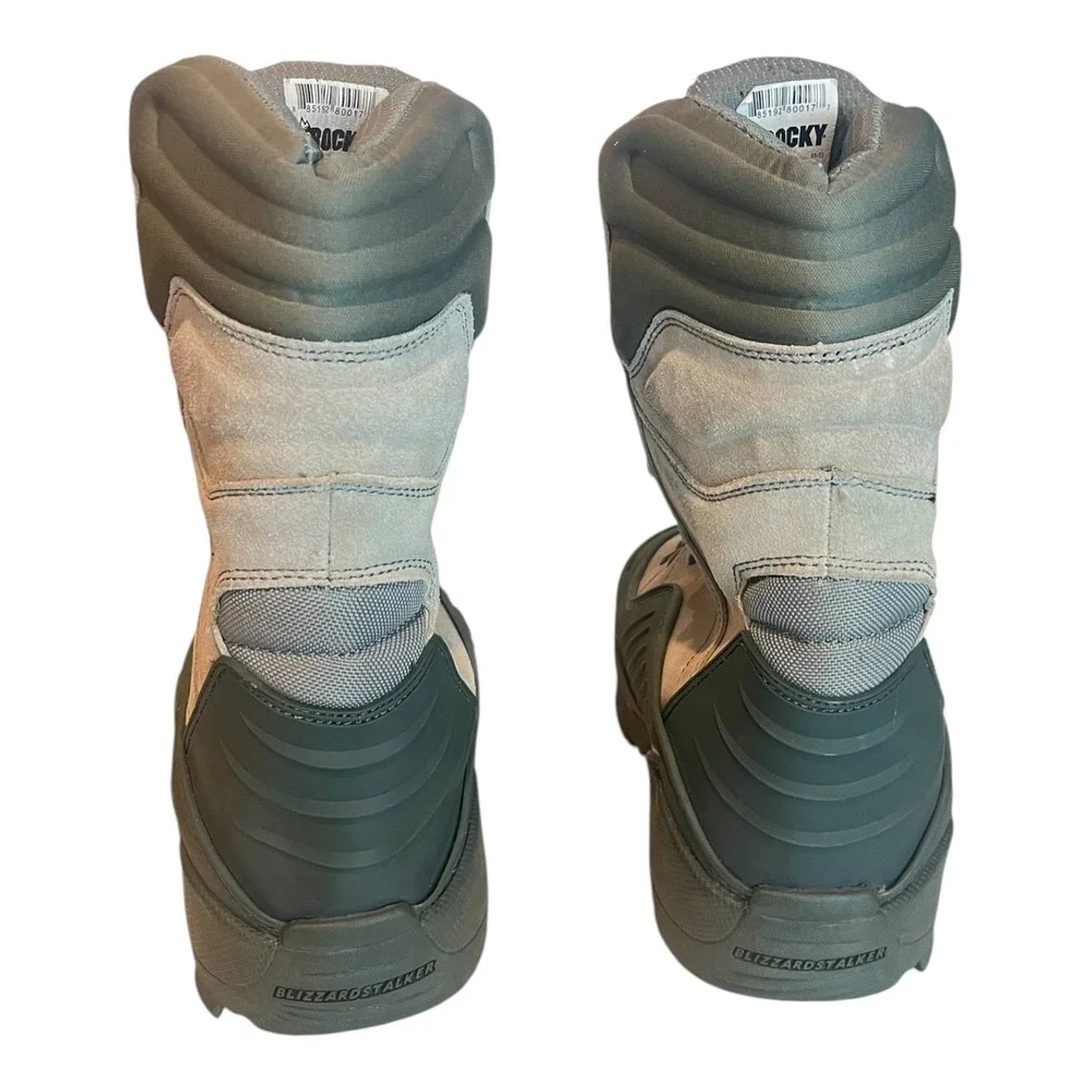 Rocky Blizzard Stalker Boots Sage 1200 Gram Men's Size 6M Waterproof Thinsulate